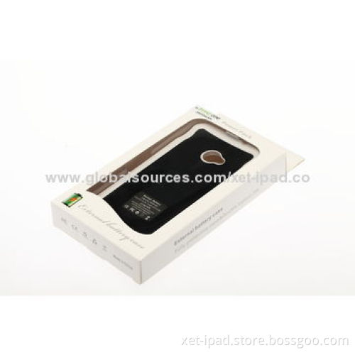 External Backup Battery Cases for HTC M7, 3,800mAh Capacity, Various Colors Available